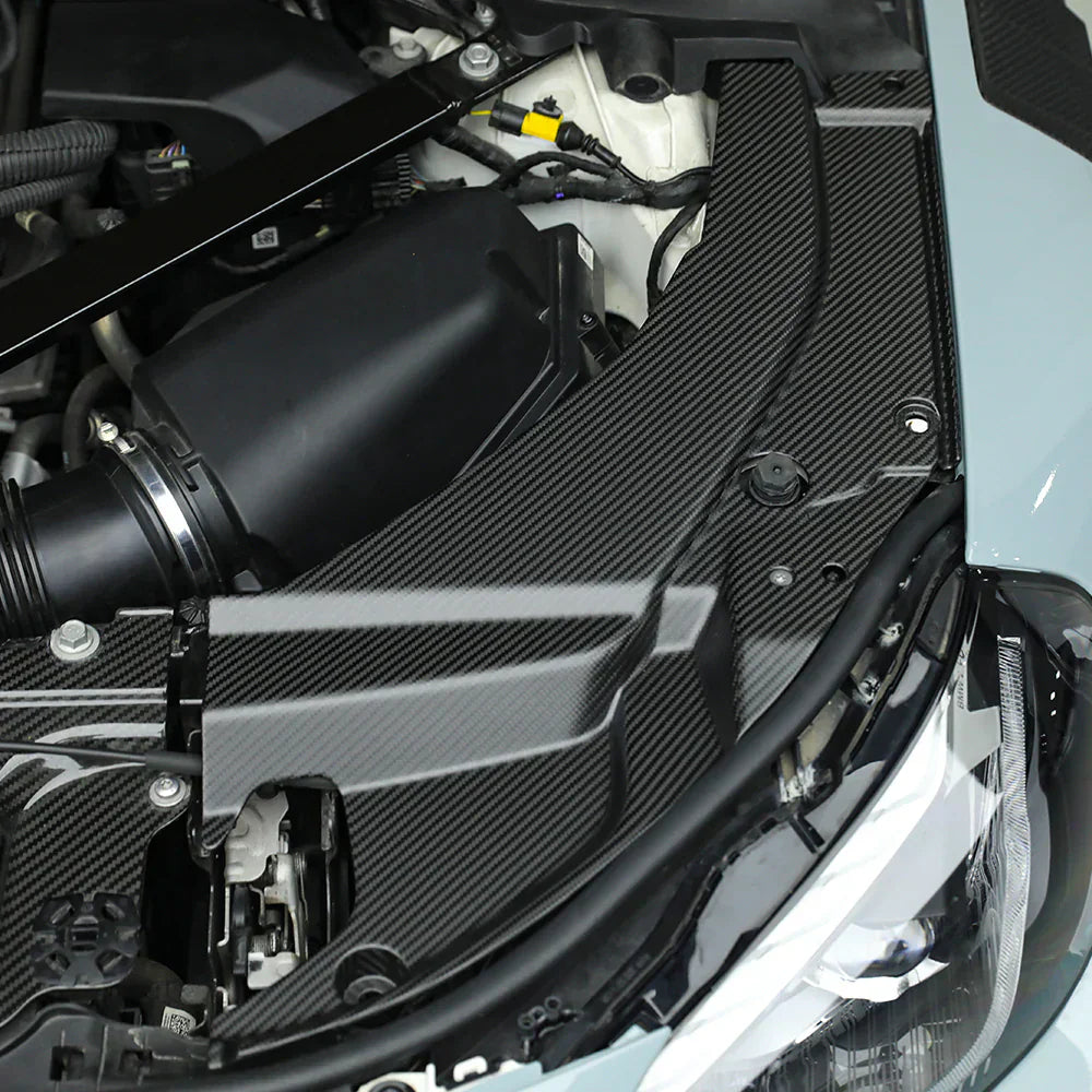 Kies-Motorsports NWCarbon Haus G87 M2 Carbon Fiber Engine Side Cover Trims