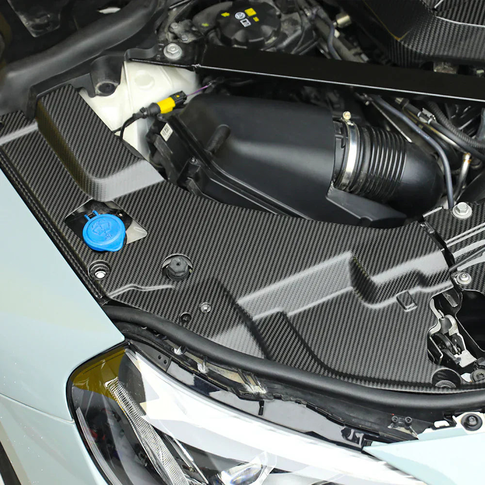 Kies-Motorsports NWCarbon Haus G87 M2 Carbon Fiber Engine Side Cover Trims