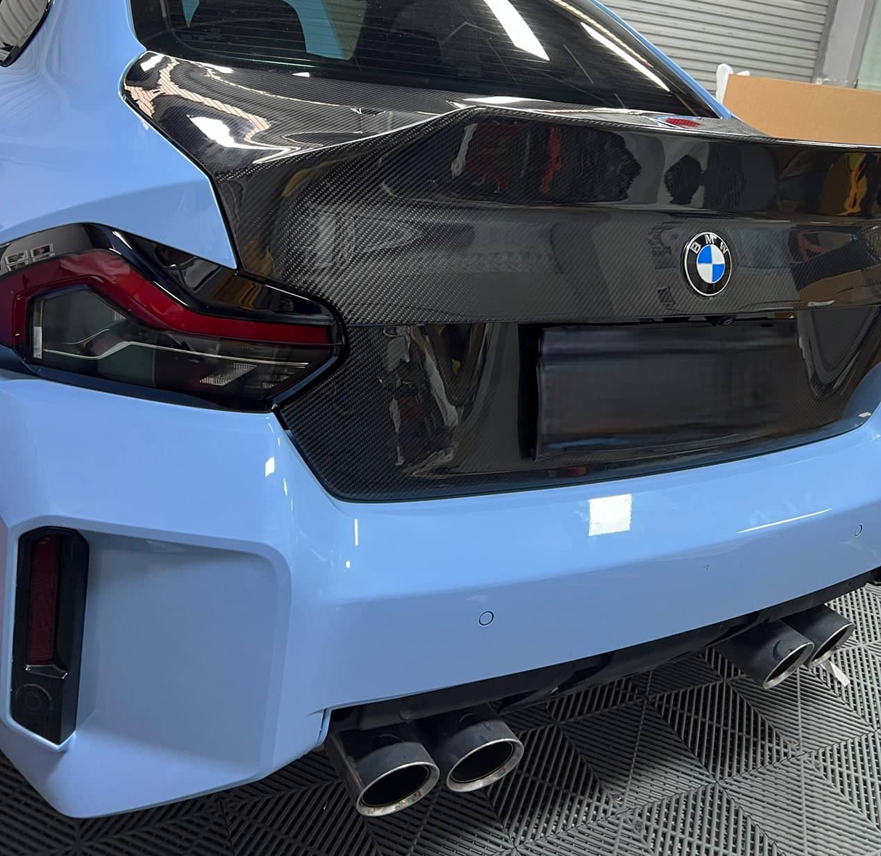 Kies-Motorsports NWCarbon Haus G87 M2 Dry Carbon Fiber CSL Trunk
