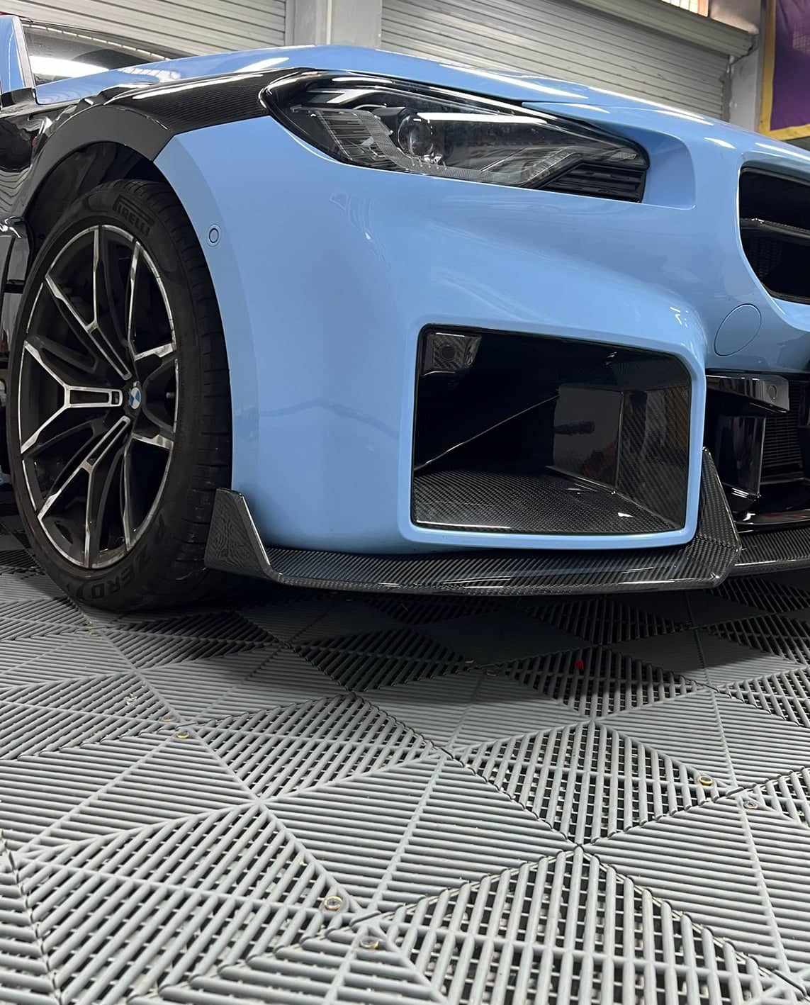Kies-Motorsports NWCarbon Haus G87 M2 Dry Carbon Fiber V3 Front Lip