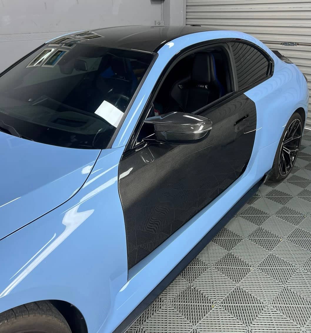 Kies-Motorsports NWCarbon Haus G87 M2, M240I, G42, Carbon Fiber Doors