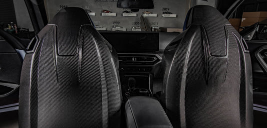 Kies-Motorsports NWCarbon Haus G87 M2 OEM Style Dry Carbon Fiber Backseat Cover