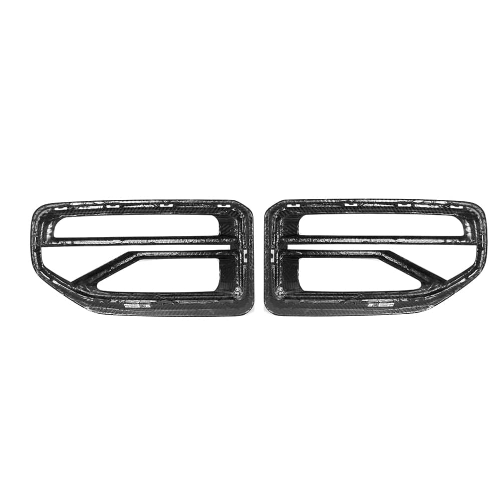 Kies-Motorsports NWCarbon Haus G87 M2 SQ-V Style Carbon Fiber Front Grills