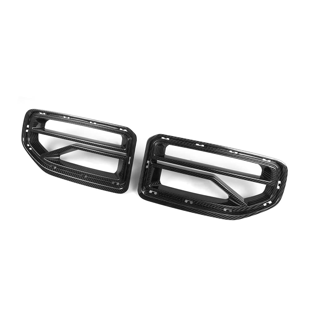 Kies-Motorsports NWCarbon Haus G87 M2 SQ-V Style Carbon Fiber Front Grills