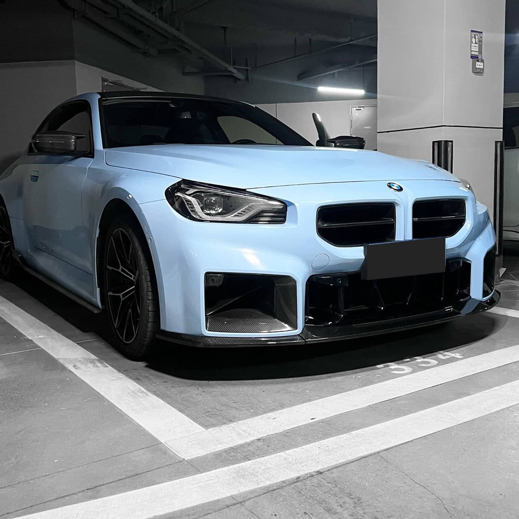Kies-Motorsports NWCarbon Haus G87 M2 V2 Style Dry Carbon Fiber Front Lip