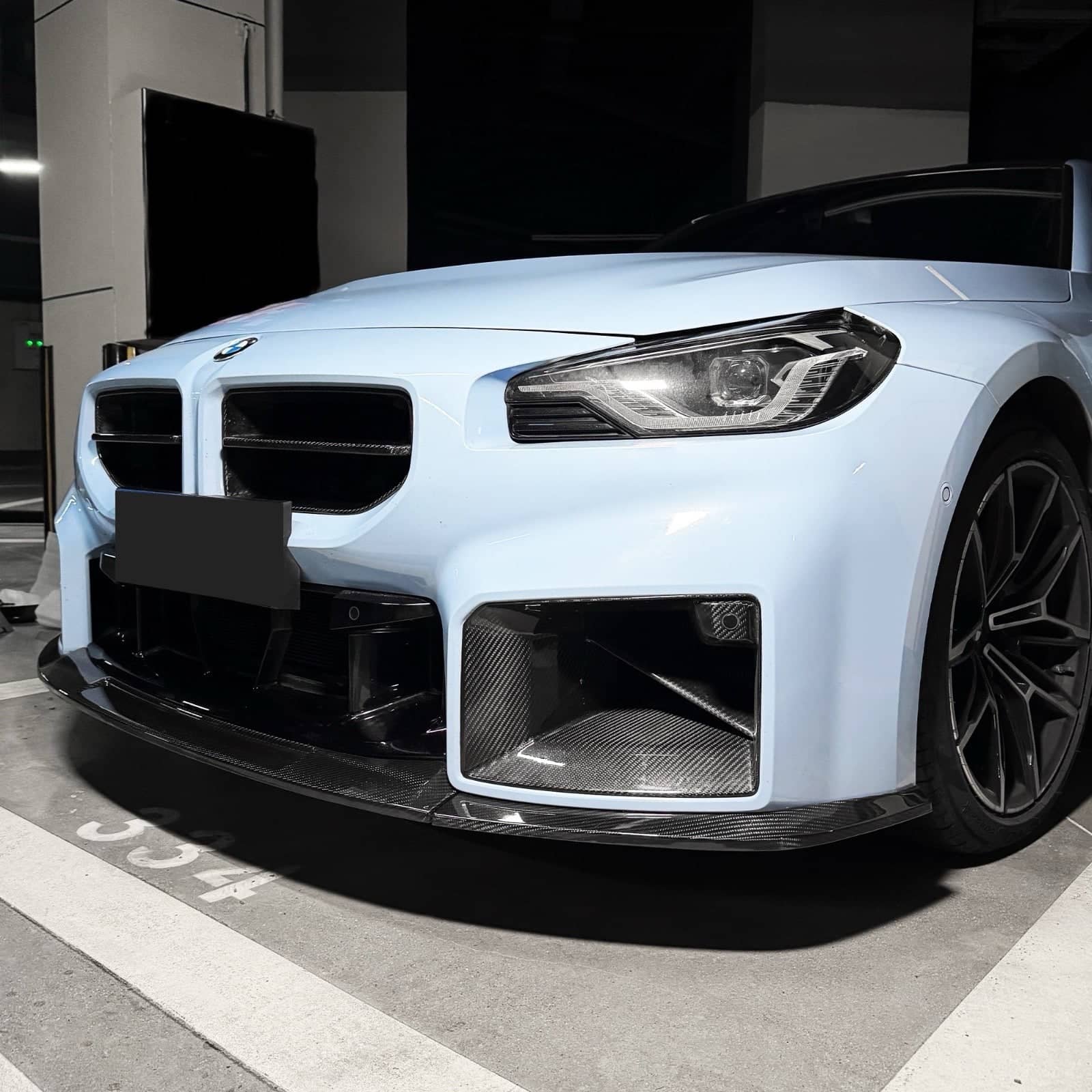 Kies-Motorsports NWCarbon Haus G87 M2 V2 Style Dry Carbon Fiber Front Lip