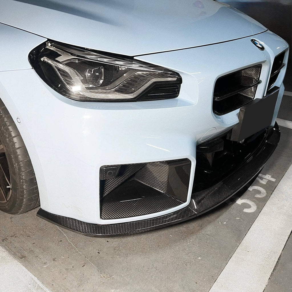Kies-Motorsports NWCarbon Haus G87 M2 V2 Style Dry Carbon Fiber Front Lip
