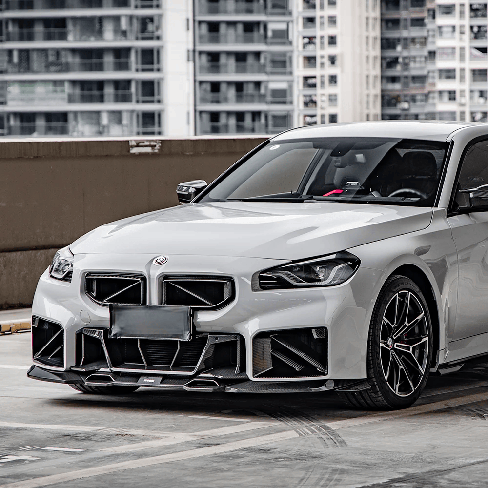 Kies-Motorsports NWCarbon Haus G87 SQ-A Dry Carbon Fiber Front Lip
