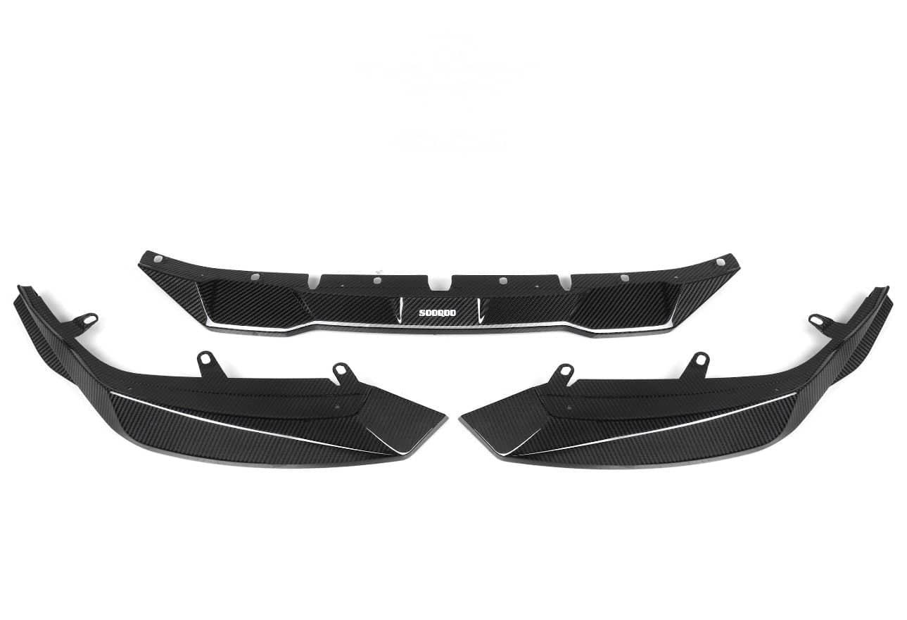 Kies-Motorsports NWCarbon Haus G87 SQ-B Dry Carbon Fiber Front Lip