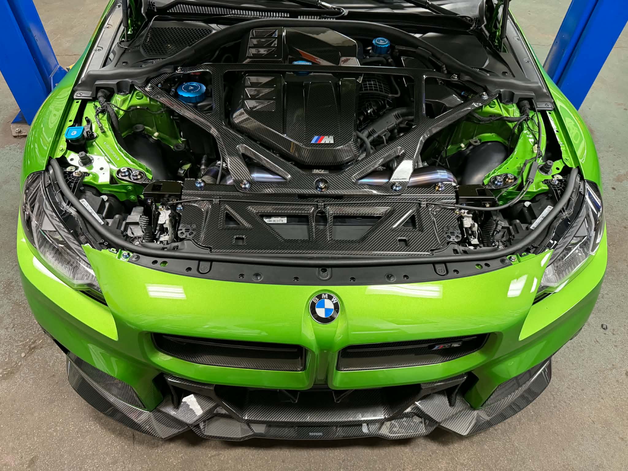 Kies-Motorsports NWCarbon Haus G87 SQ-B Dry Carbon Fiber Front Lip