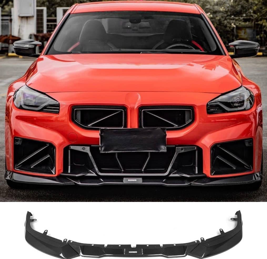Kies-Motorsports NWCarbon Haus G87 SQ-B Dry Carbon Fiber Front Lip