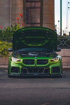 Kies-Motorsports NWCarbon Haus G87 SQ-B Dry Carbon Fiber Front Lip