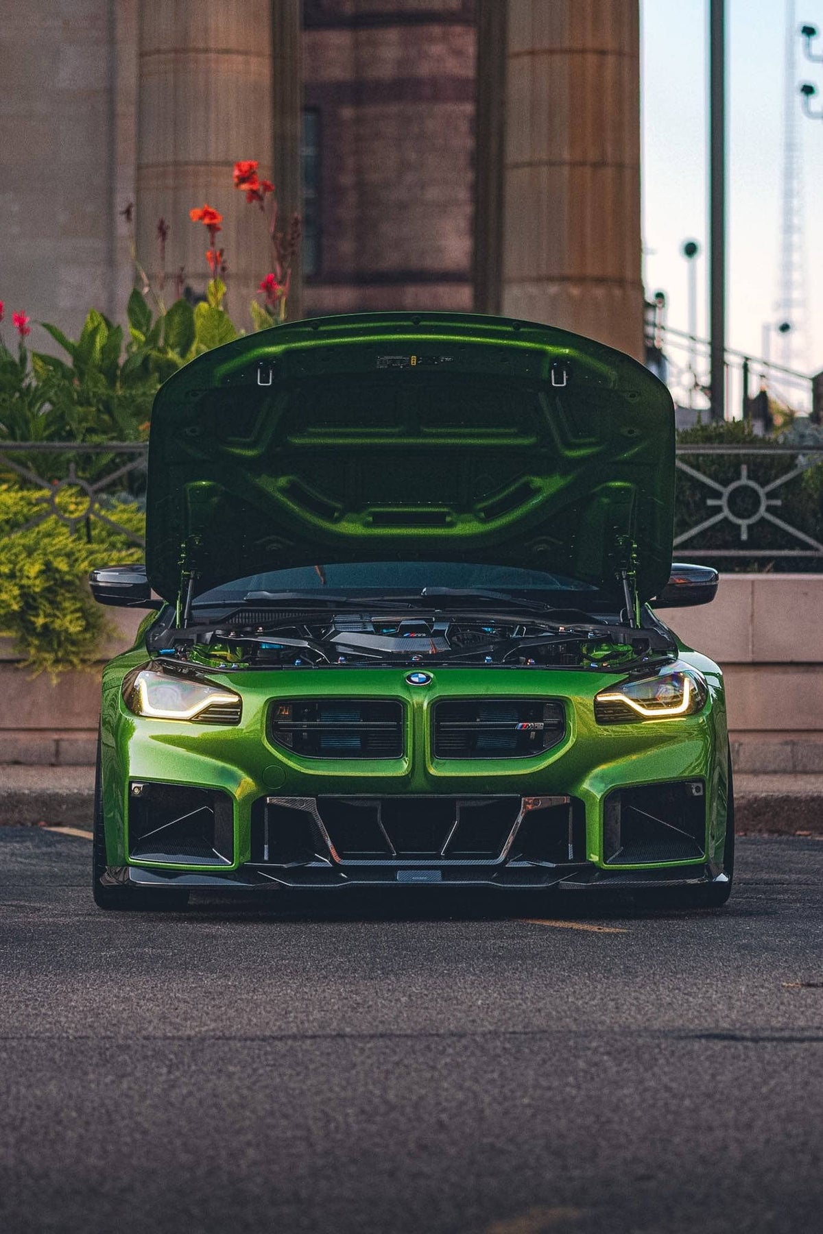 Kies-Motorsports NWCarbon Haus G87 SQ-B Dry Carbon Fiber Front Lip