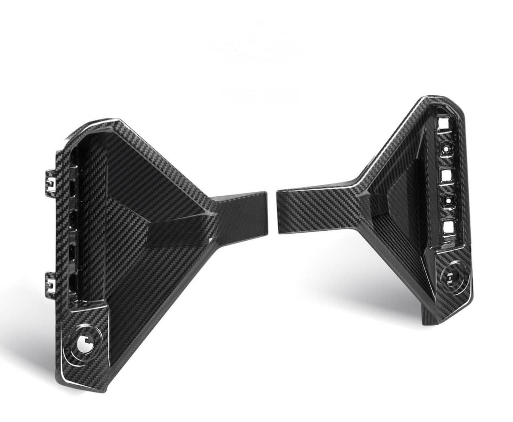 Kies-Motorsports NWCarbon Haus G87 SQ Dry Carbon Fiber Rear Bumper Trim