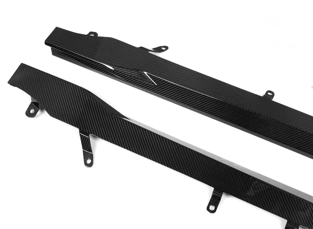 Kies-Motorsports NWCarbon Haus G87 SQ Dry Carbon Fiber Side Skirts