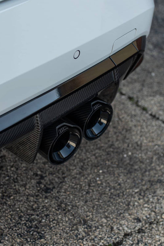 Kies-Motorsports NWCarbon Haus G8X Carbon Fiber Black Out Exhaust Tips