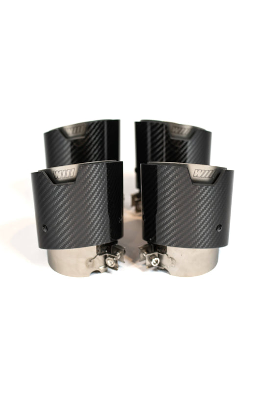 Kies-Motorsports NWCarbon Haus G8X Carbon Fiber Slanted Exhaust Tips