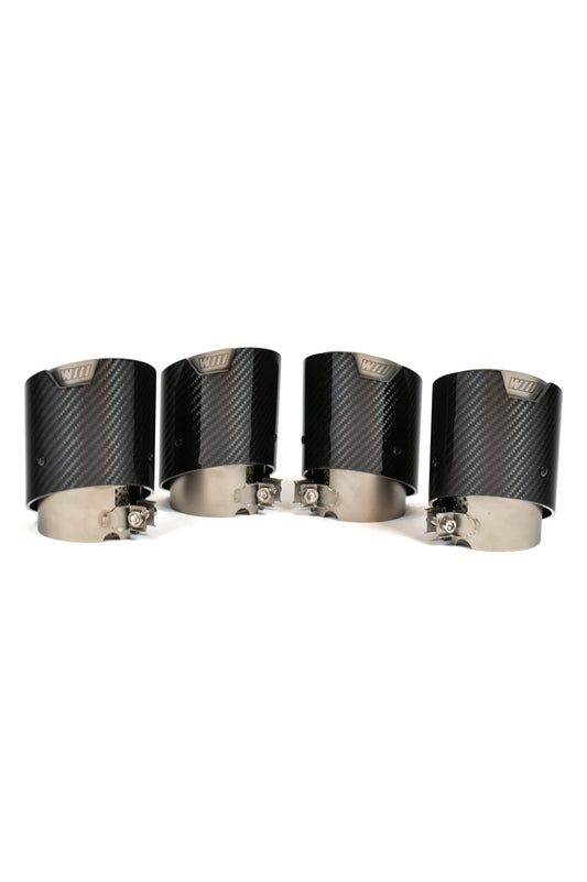 Kies-Motorsports NWCarbon Haus G8X Carbon Fiber Slanted Exhaust Tips