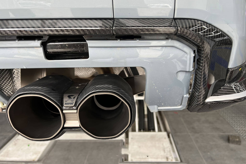 Kies-Motorsports NWCarbon Haus G8X Carbon Fiber Upper Diffuser Trim