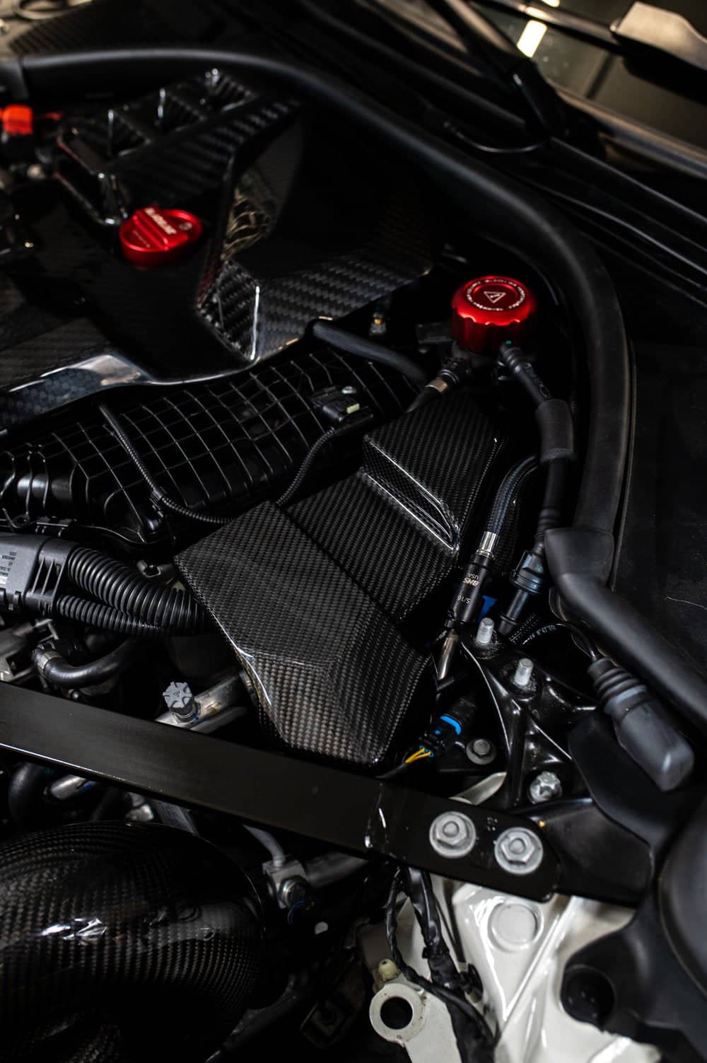 Kies-Motorsports NWCarbon Haus G8X Dry Carbon DME/ECU Replacement Cover