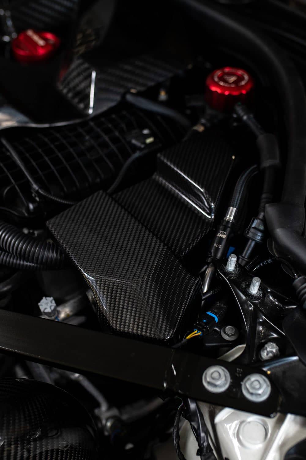 Kies-Motorsports NWCarbon Haus G8X Dry Carbon DME/ECU Replacement Cover