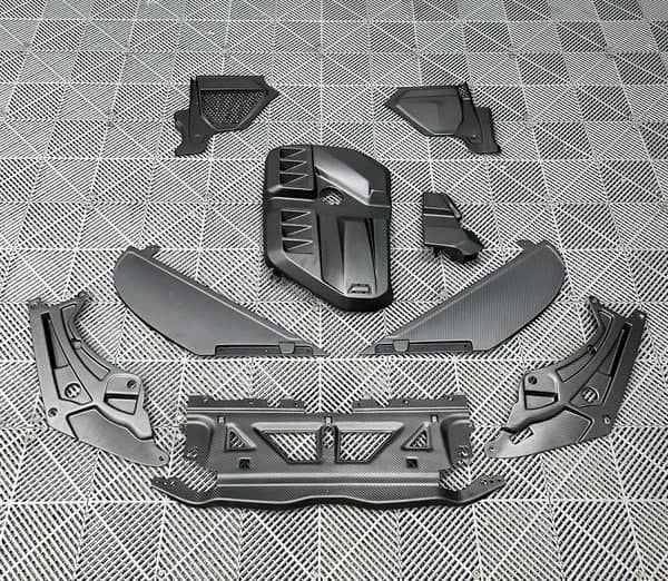 Kies-Motorsports NWCarbon Haus G8X Dry Carbon Fiber Air Intake Covers