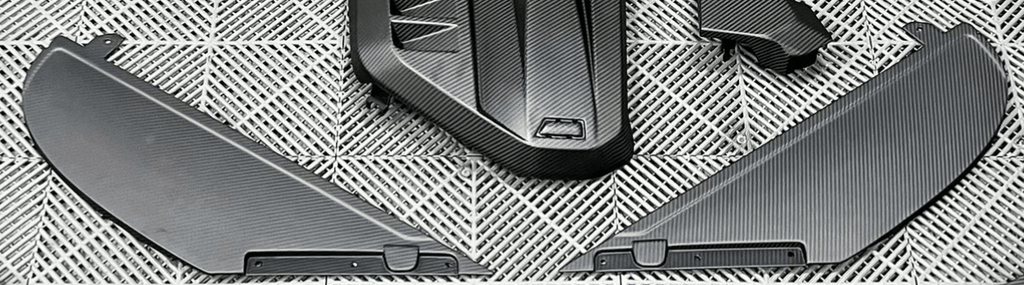 Kies-Motorsports NWCarbon Haus G8X Dry Carbon Fiber Air Intake Covers