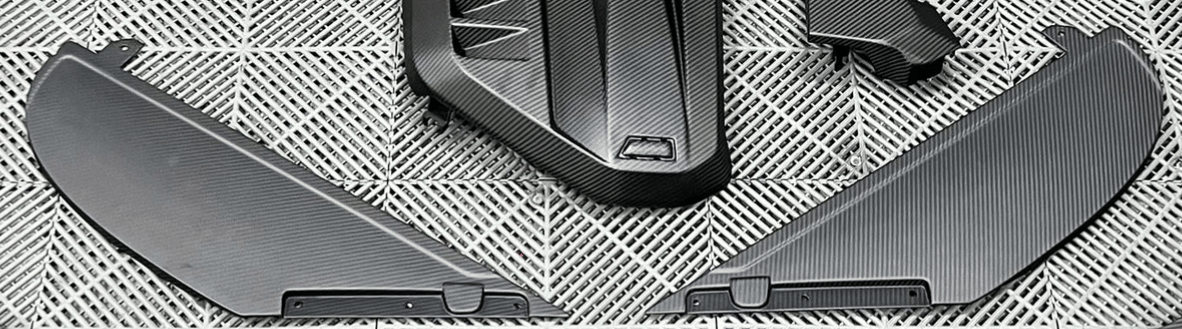 Kies-Motorsports NWCarbon Haus G8X Dry Carbon Fiber Air Intake Covers