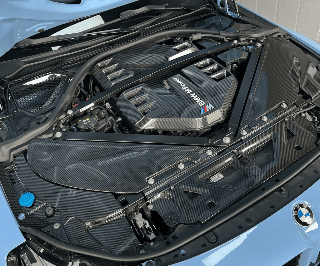 Kies-Motorsports NWCarbon Haus G8X Dry Carbon Fiber Air Intake Covers