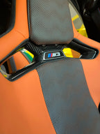 Kies-Motorsports NWCarbon Haus G8X Dry Carbon Fiber Bucket Seat Center Trim