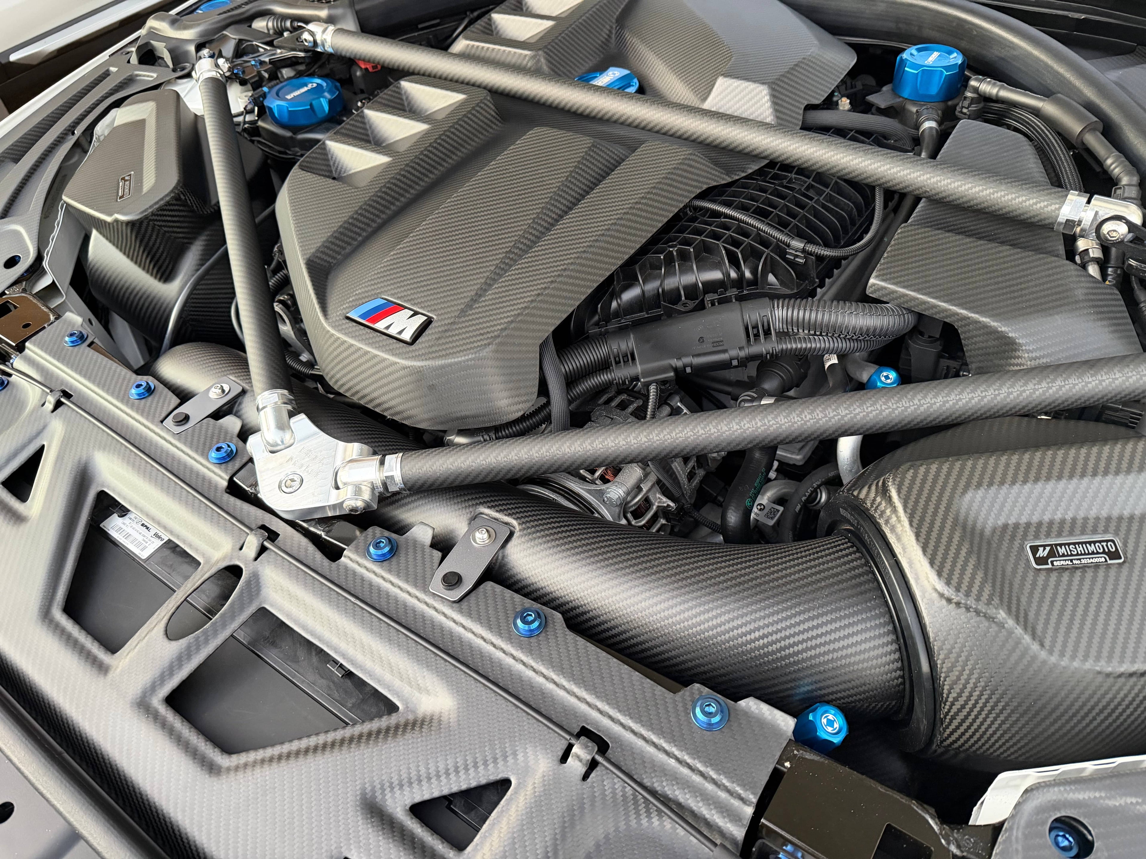 Kies-Motorsports NWCarbon Haus G8X Dry Carbon Fiber Cooling Shroud