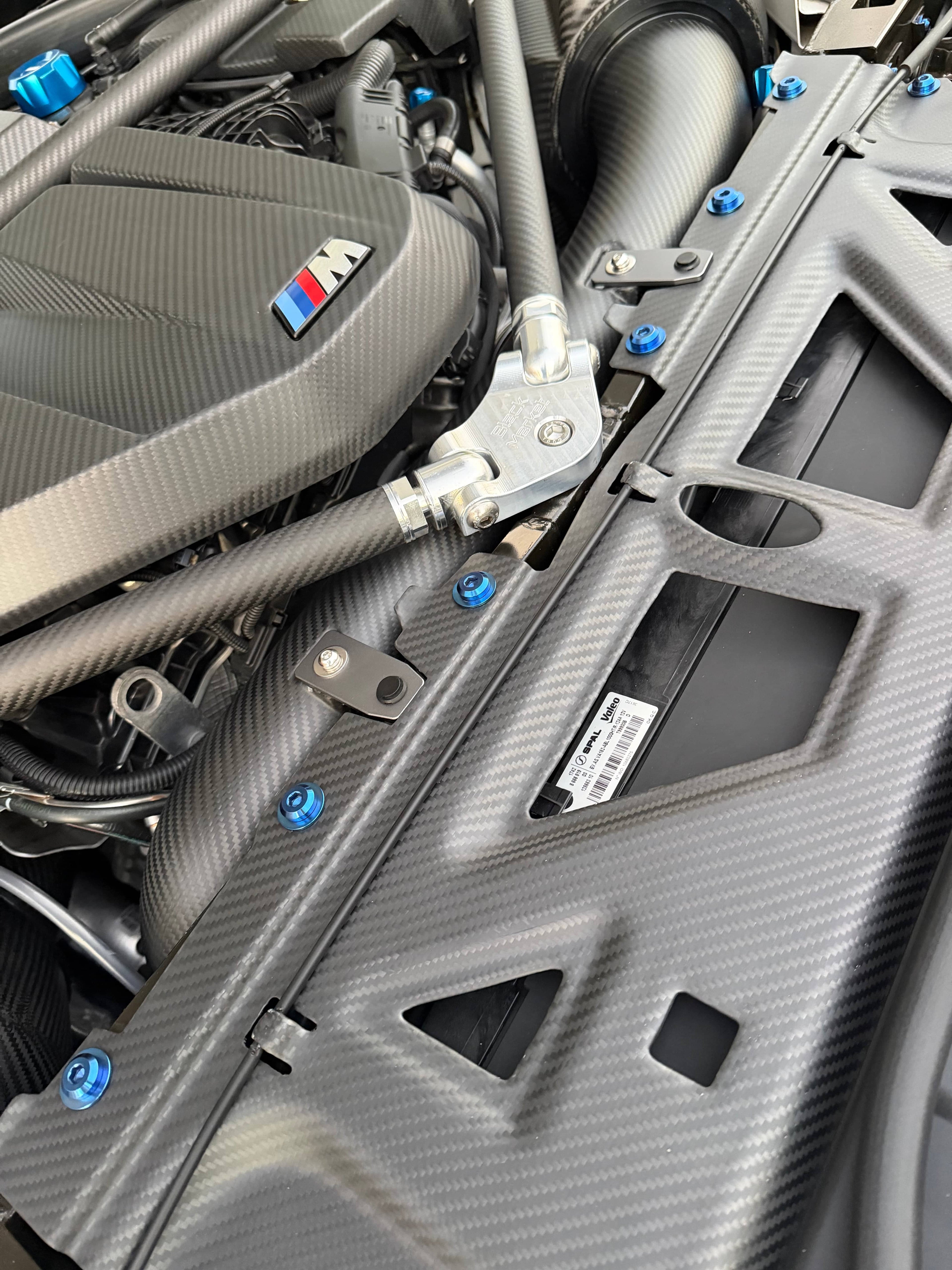 Kies-Motorsports NWCarbon Haus G8X Dry Carbon Fiber Cooling Shroud