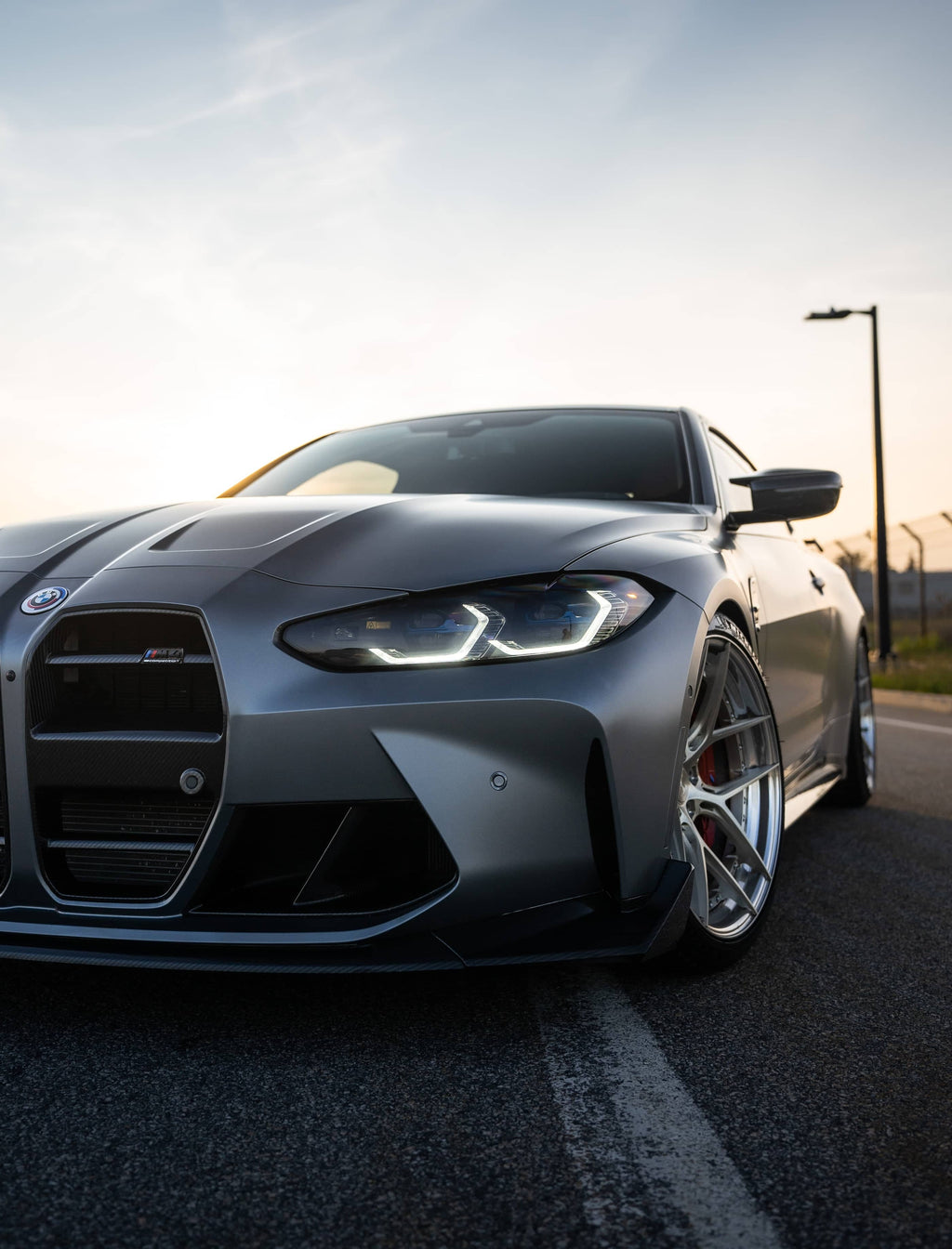 Kies-Motorsports NWCarbon Haus G8X Dry Carbon Fiber CSL Style Front Lip