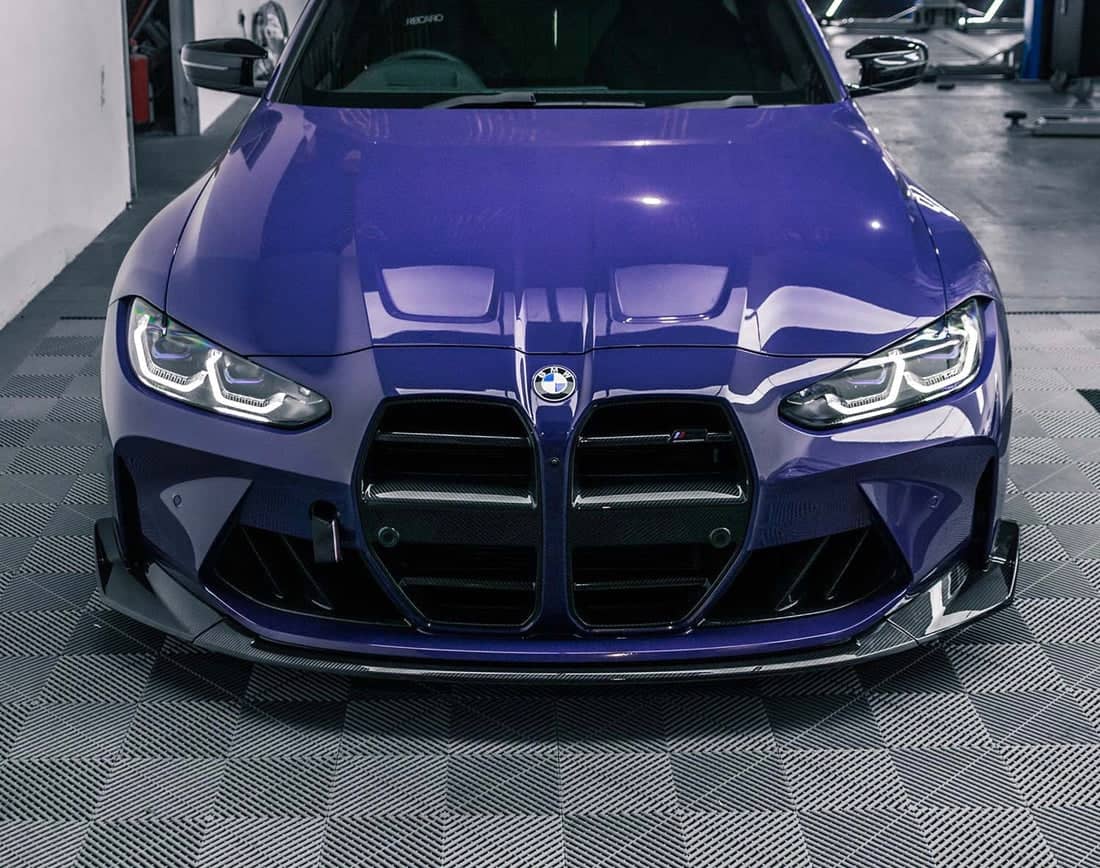 Kies-Motorsports NWCarbon Haus G8X Dry Carbon Fiber CSL Style Front Lip