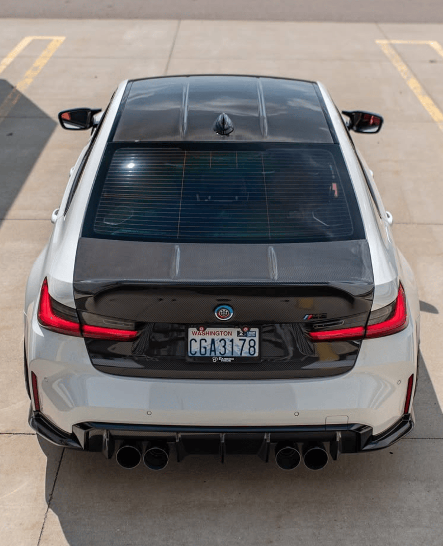 G8X Dry Carbon Fiber CSL Style Trunk Secondary image
