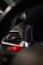 Kies-Motorsports NWCarbon Haus G8X Dry Carbon Fiber Driver Vent Trim Cover LCI and Pre-LCI