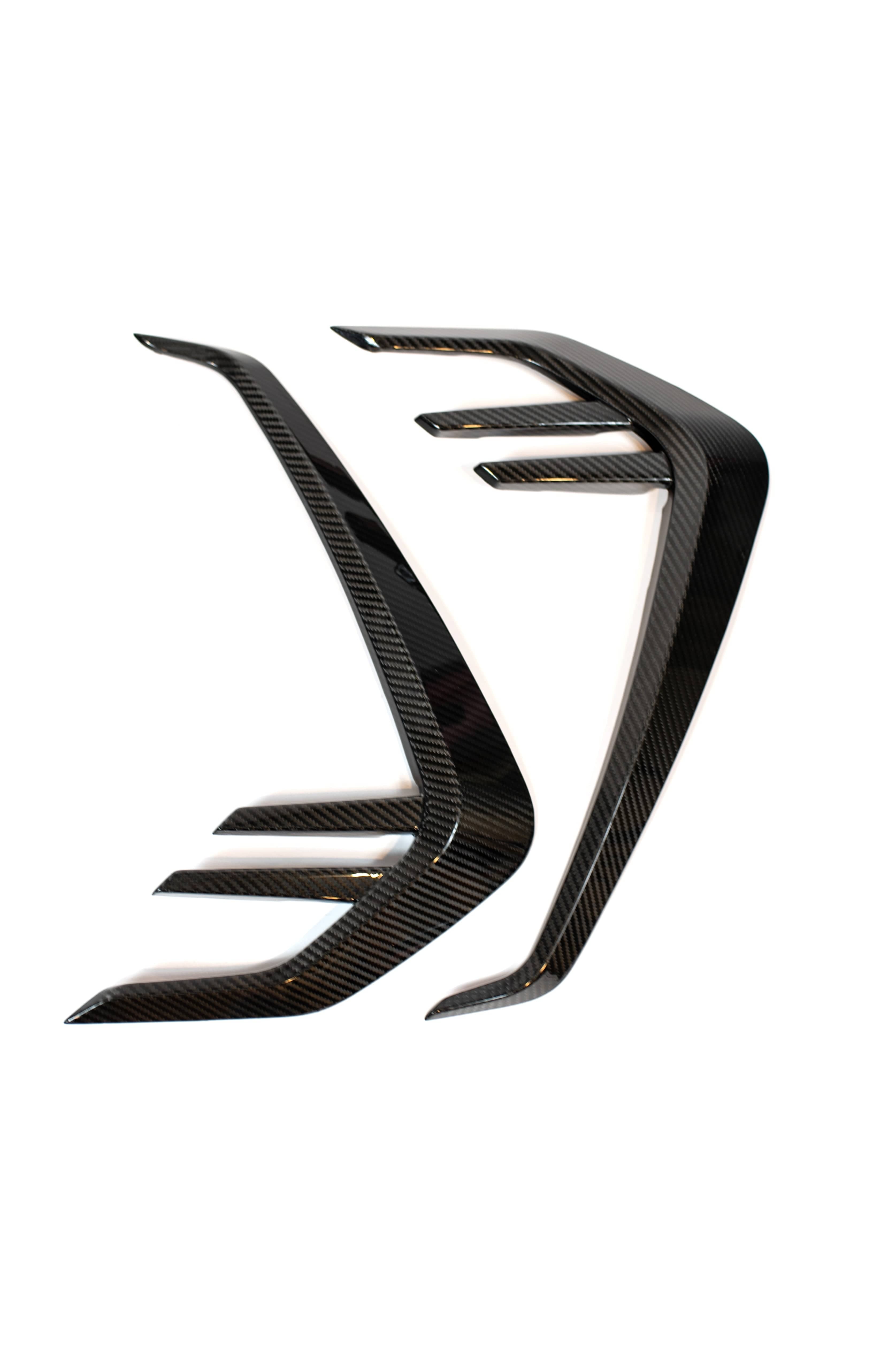 G8X Dry Carbon Fiber Fender Accents Secondary image