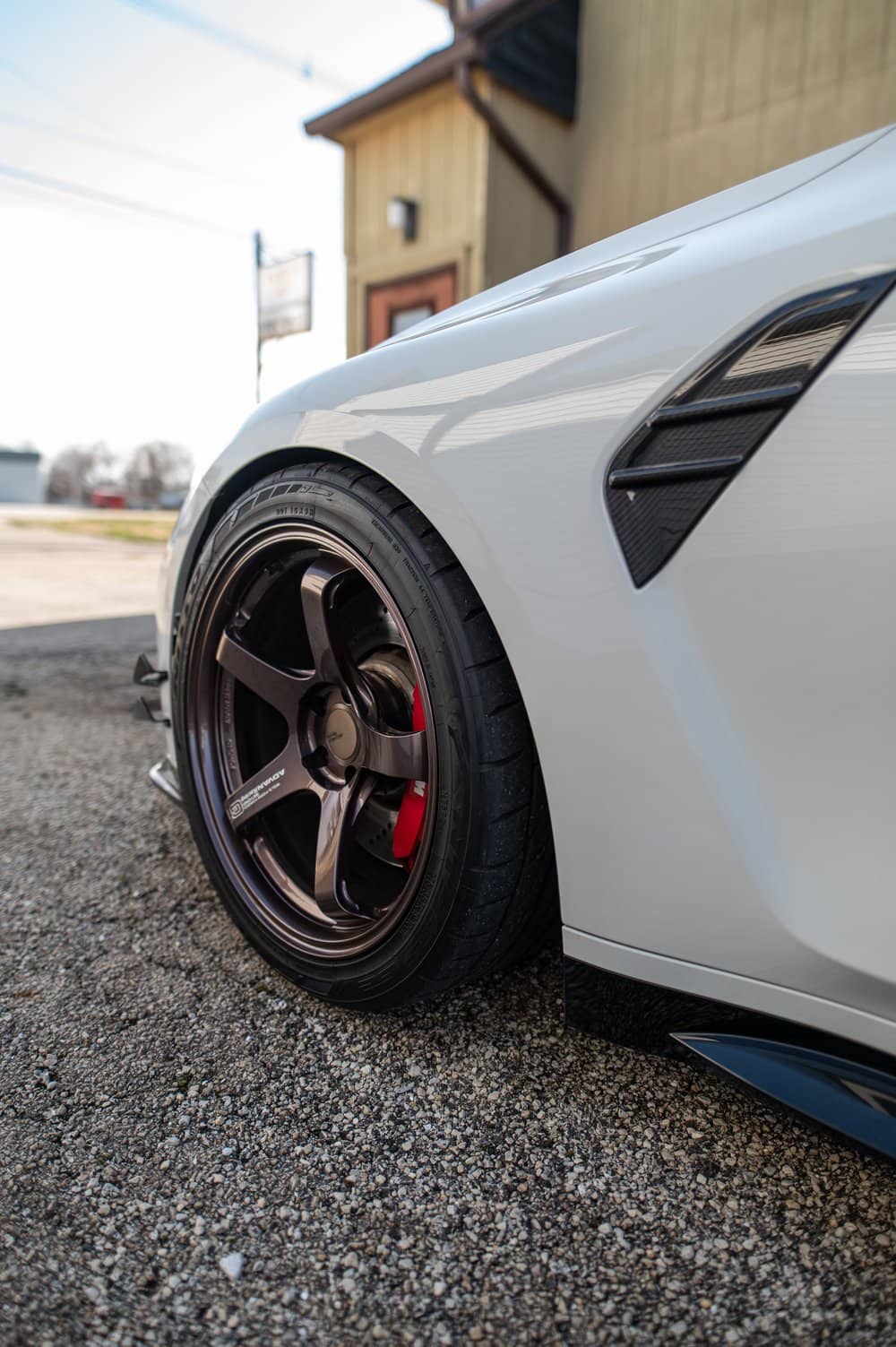 Kies-Motorsports NWCarbon Haus G8X Dry Carbon Fiber Fender Trim Set