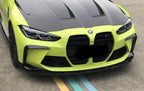 Kies-Motorsports NWCarbon Haus G8X Dry Carbon Fiber Front Bumper Trim