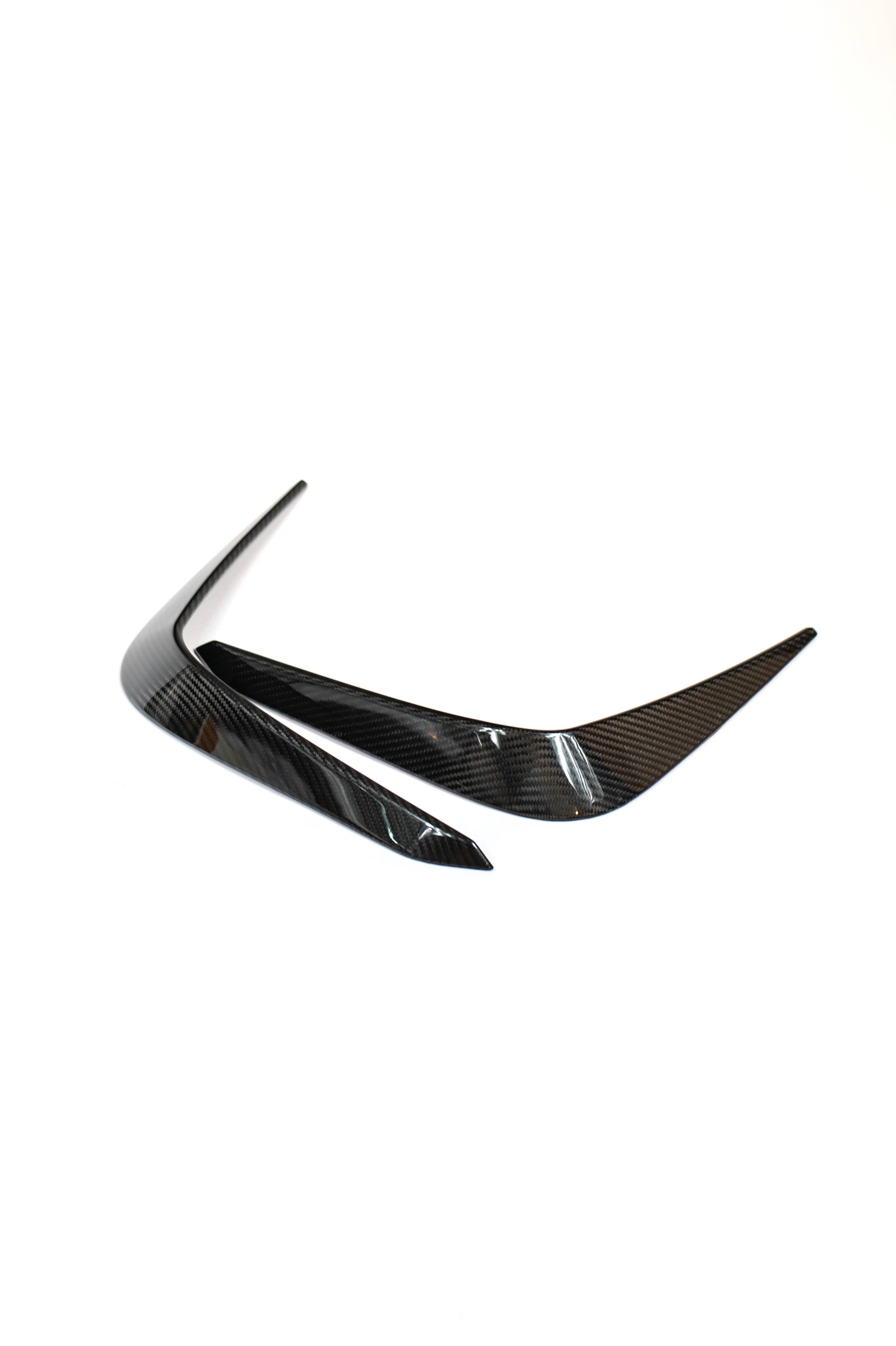 Kies-Motorsports NWCarbon Haus G8X Dry Carbon Fiber Front Bumper Trim