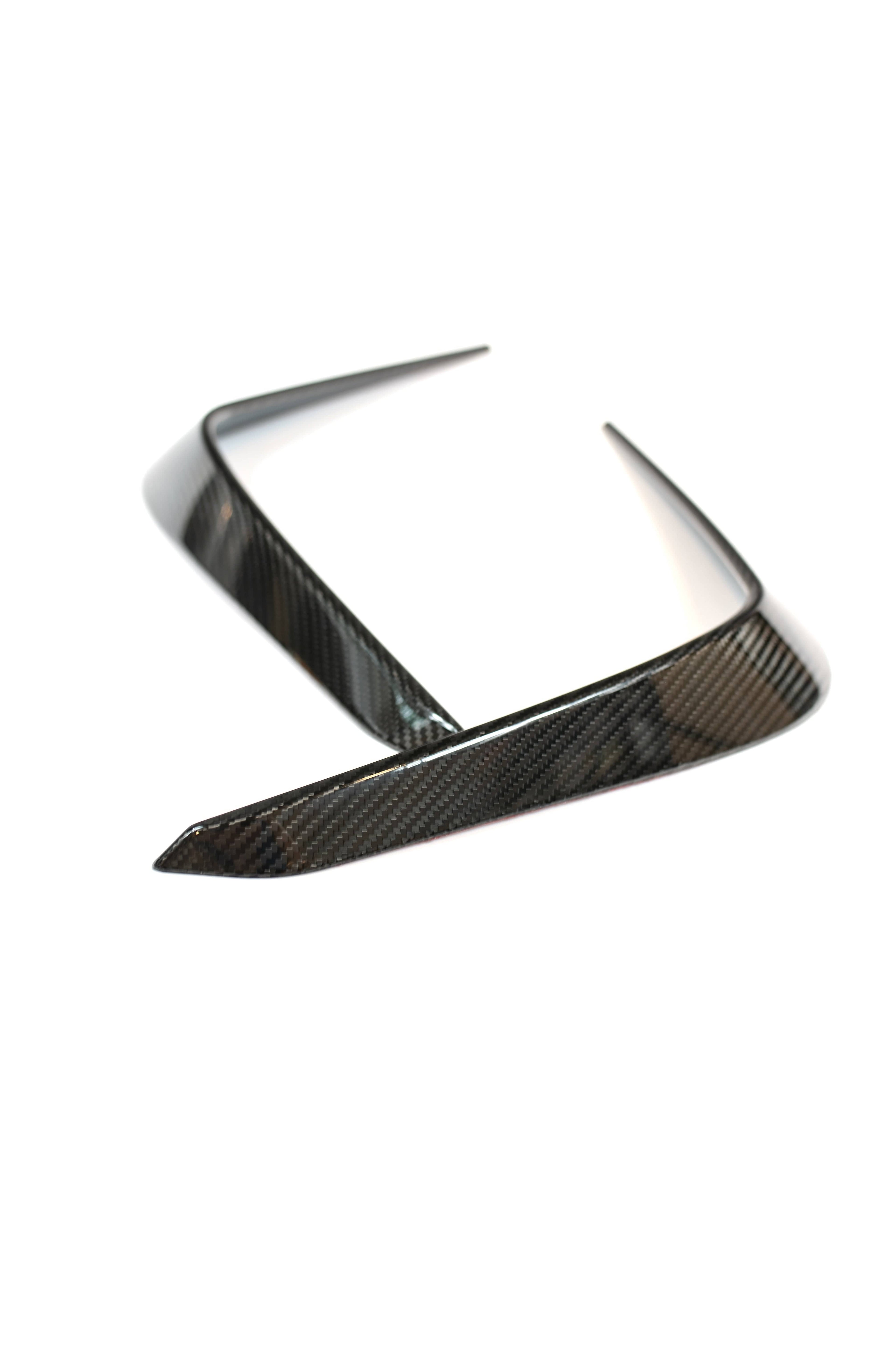 Kies-Motorsports NWCarbon Haus G8X Dry Carbon Fiber Front Bumper Trim