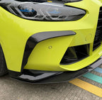 Kies-Motorsports NWCarbon Haus G8X Dry Carbon Fiber Front Bumper Trim