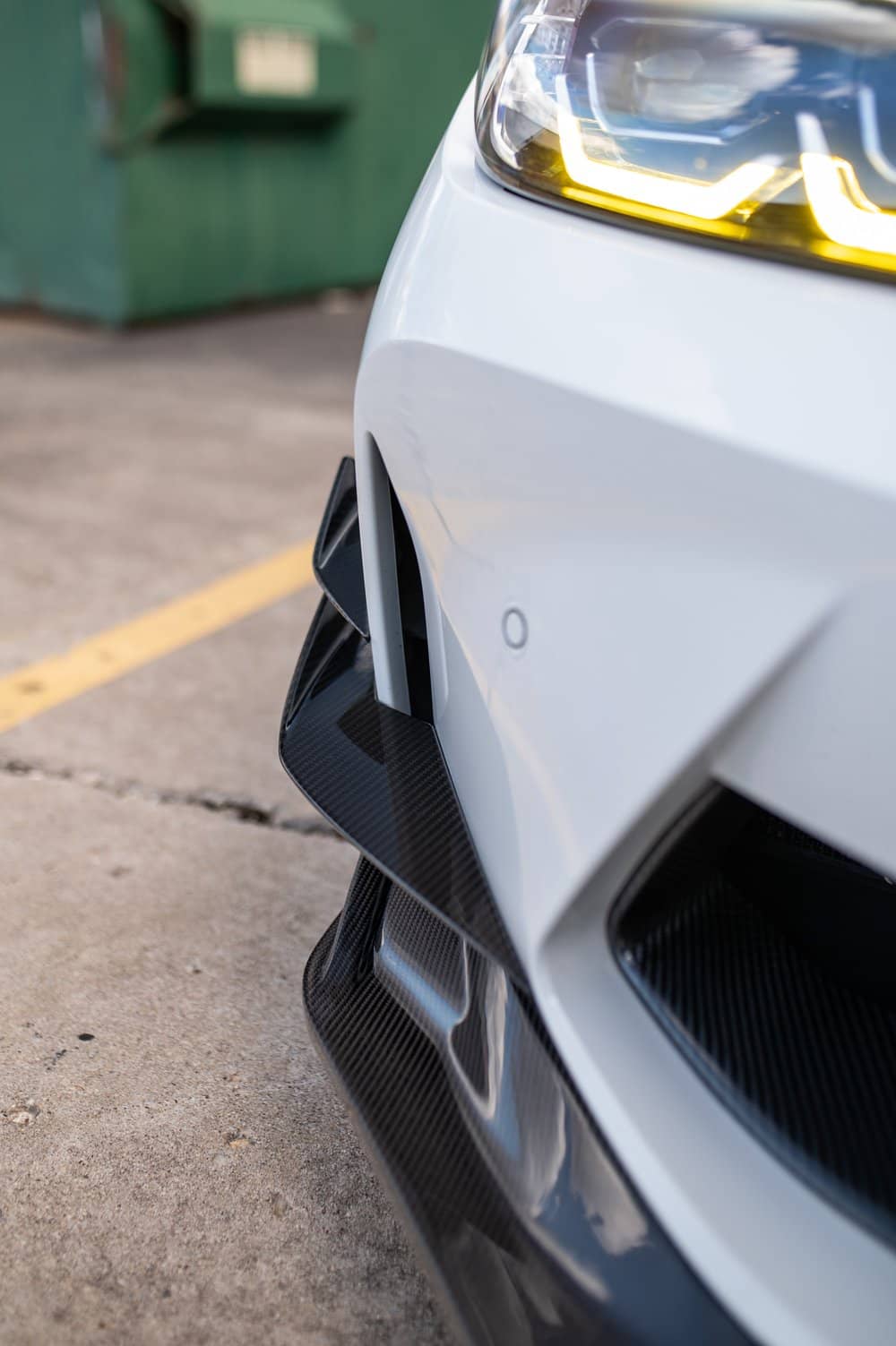 Kies-Motorsports NWCarbon Haus G8X Dry Carbon Fiber Front Canards