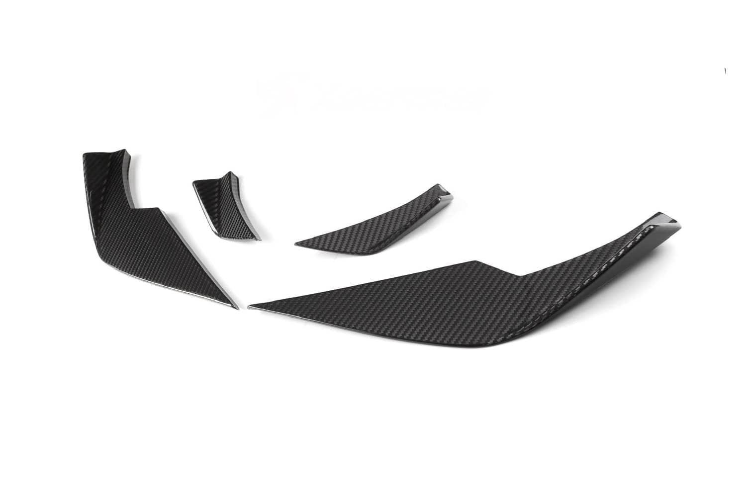 Kies-Motorsports NWCarbon Haus G8X Dry Carbon Fiber Front Canards Main image