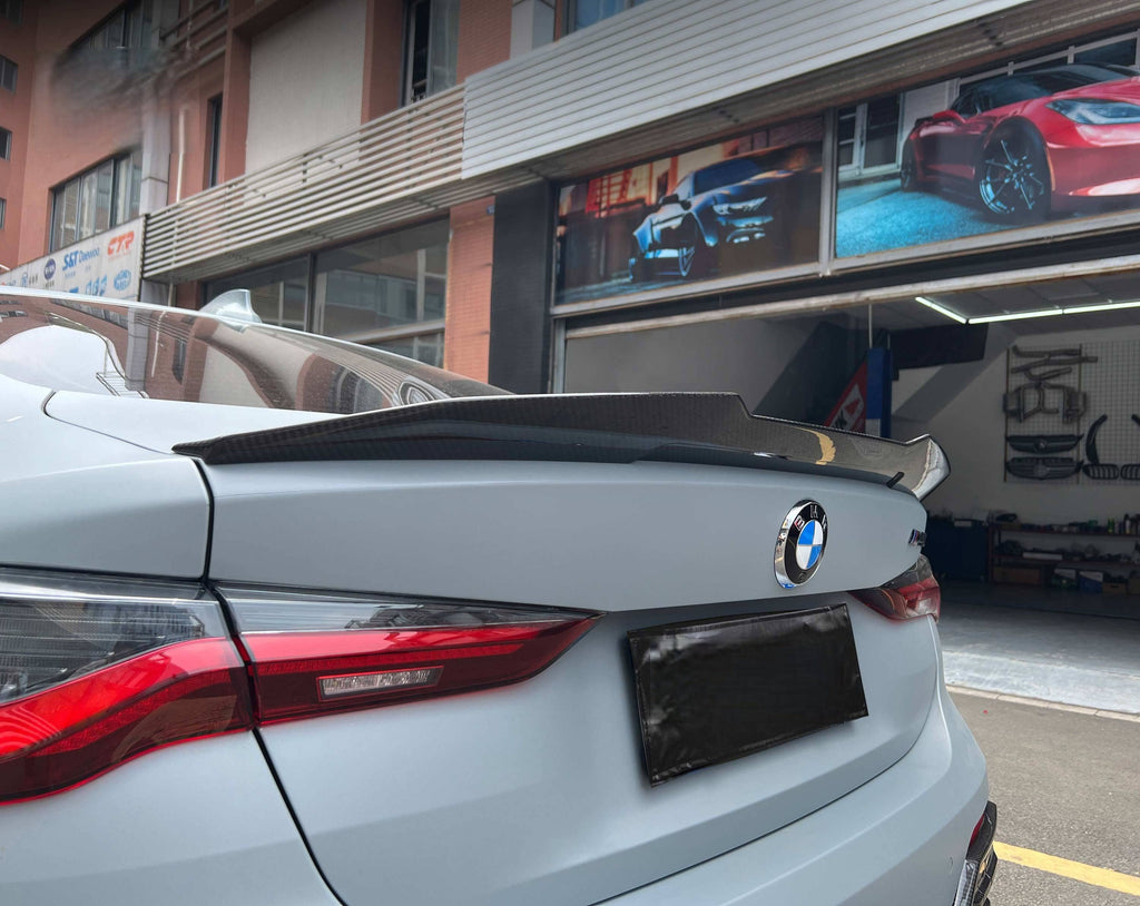 Kies-Motorsports NWCarbon Haus G8X Dry Carbon Fiber High Kick Spoiler