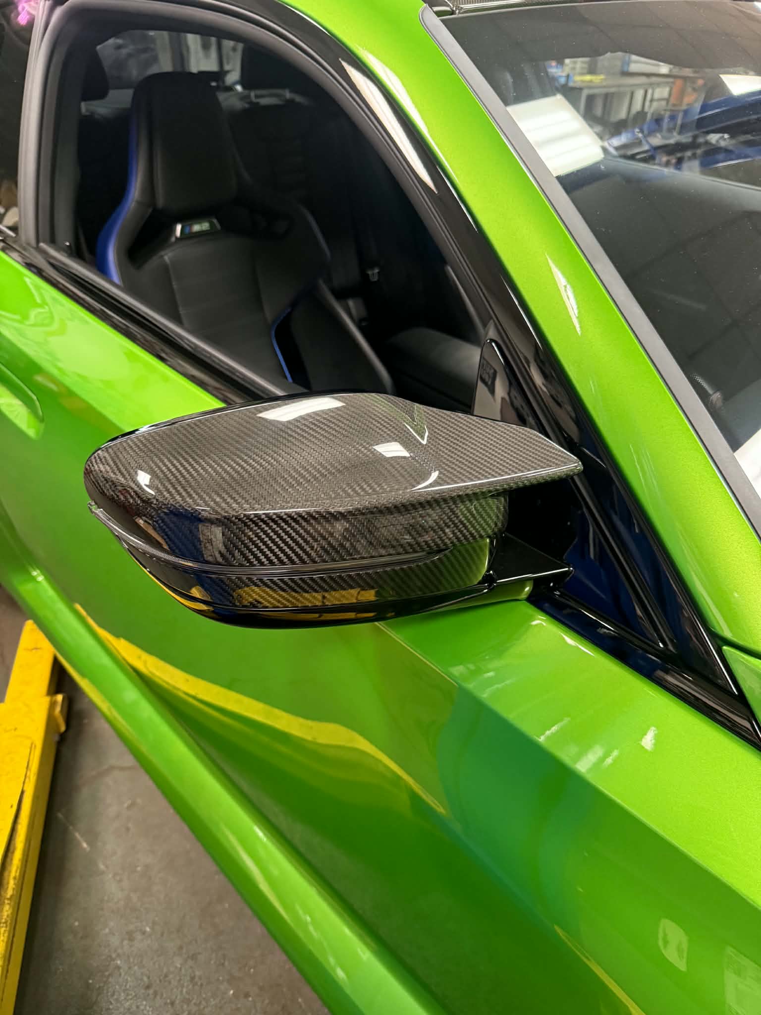 Kies-Motorsports NWCarbon Haus G8X Dry Carbon Fiber Mirror Caps
