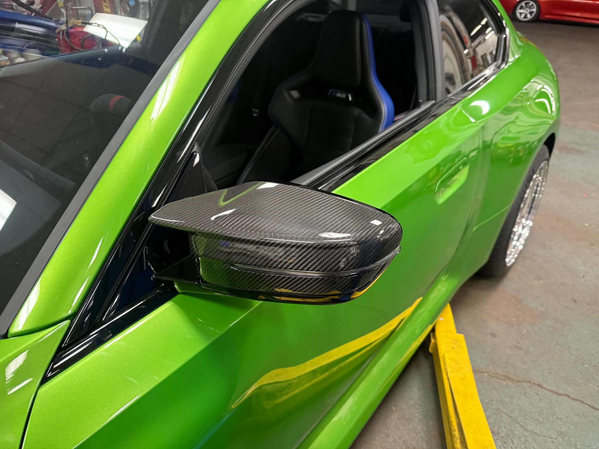 Kies-Motorsports NWCarbon Haus G8X Dry Carbon Fiber Mirror Caps