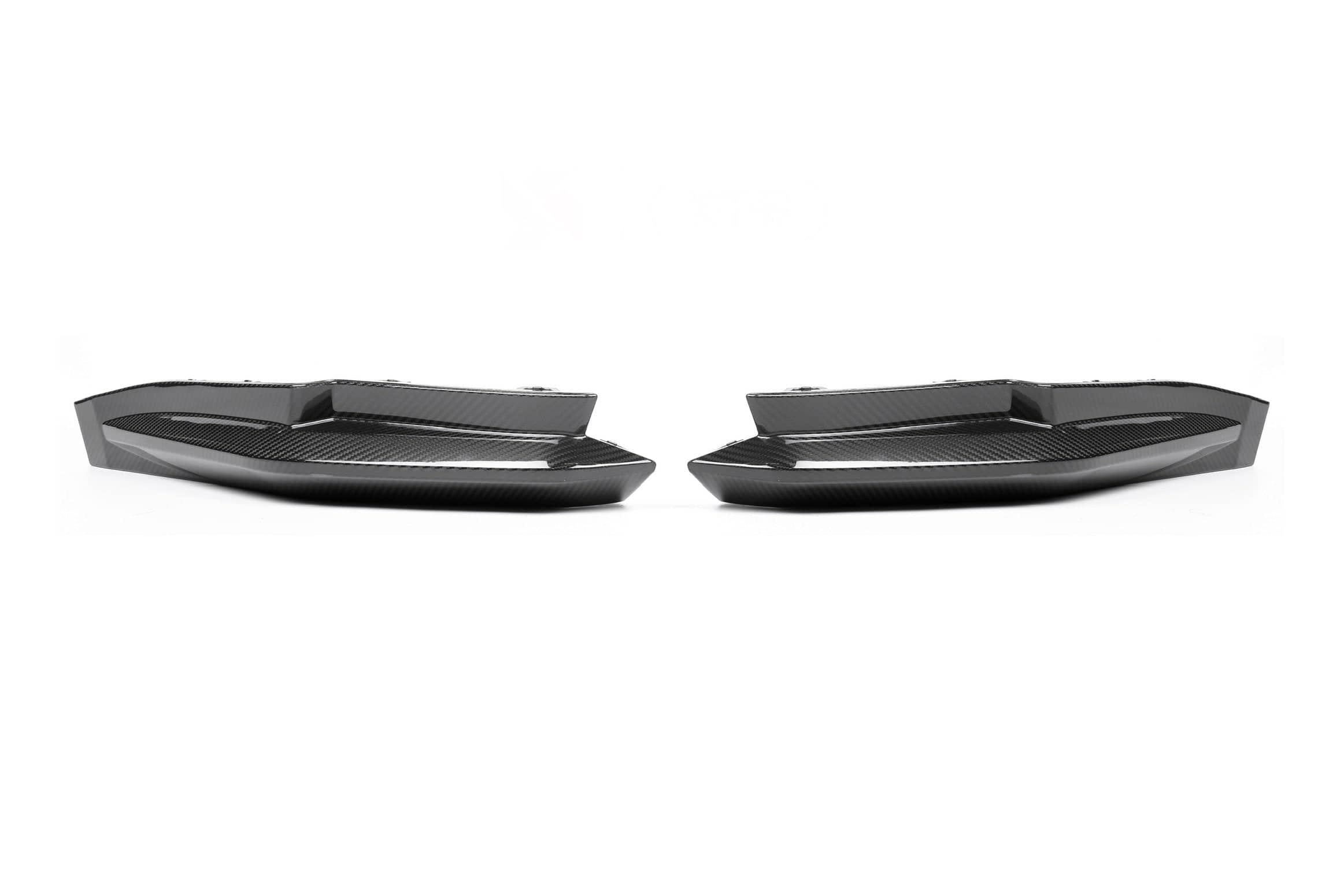 Kies-Motorsports NWCarbon Haus G8X Dry Carbon Fiber Rear OEM Style Replacement Bumper Splitters
