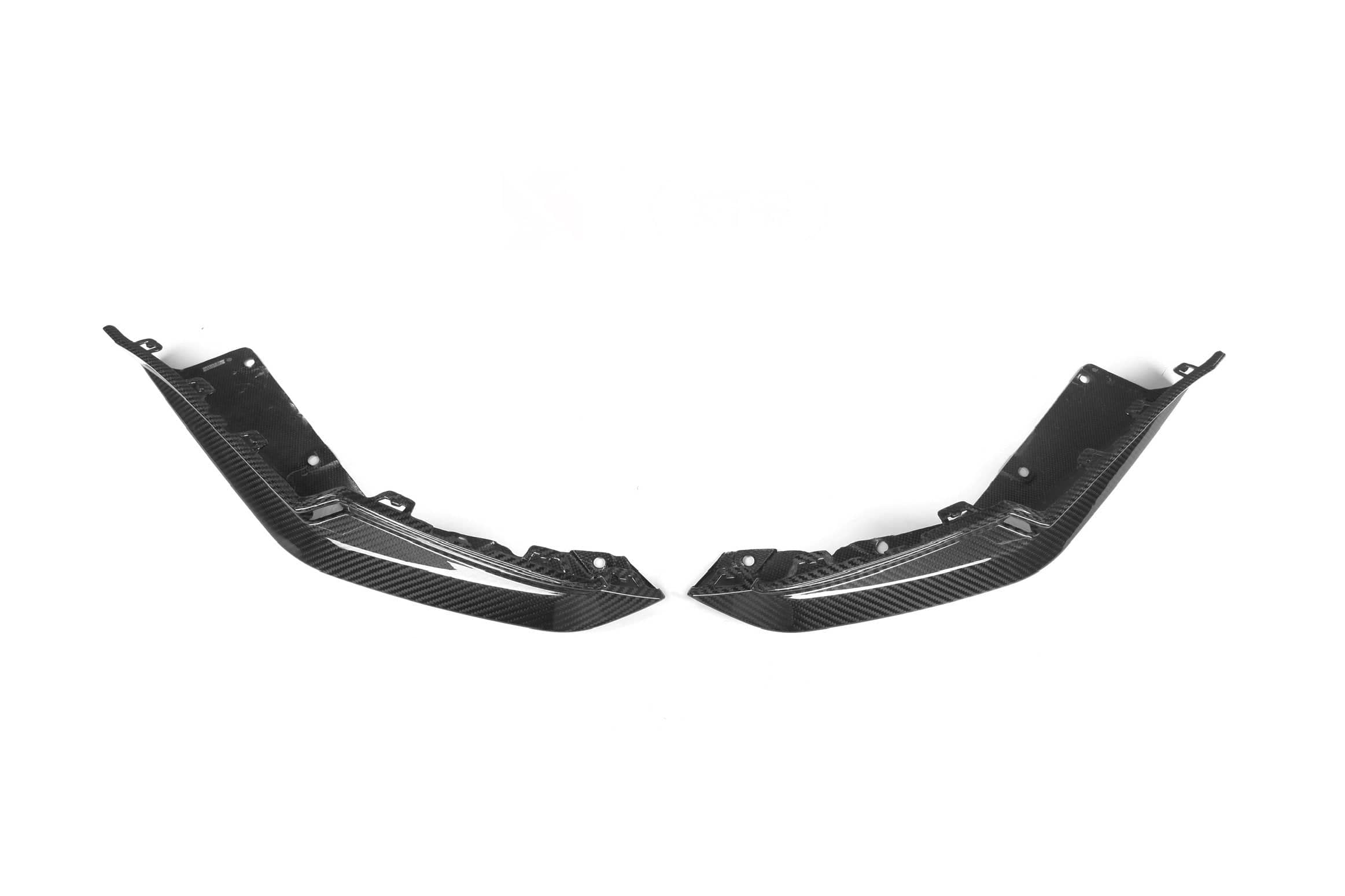 Kies-Motorsports NWCarbon Haus G8X Dry Carbon Fiber Rear OEM Style Replacement Bumper Splitters