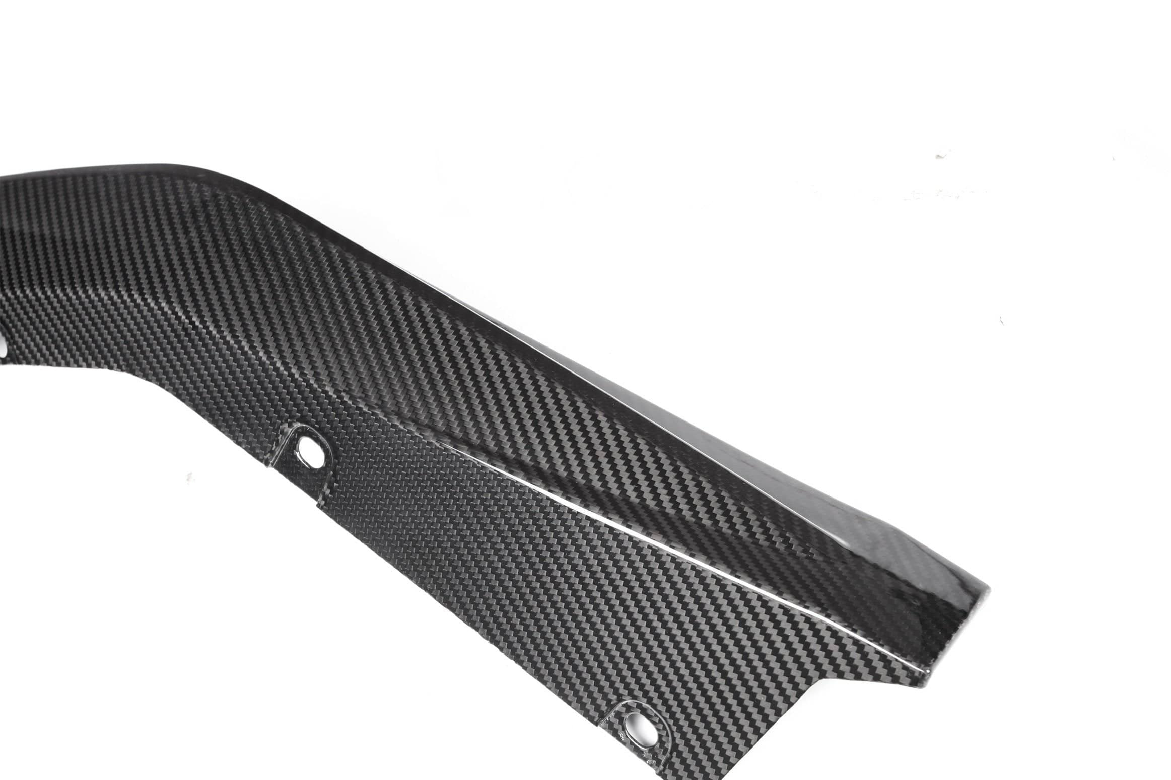 Kies-Motorsports NWCarbon Haus G8X Dry Carbon Fiber Rear OEM Style Replacement Bumper Splitters